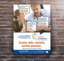 Affiche Family Accompagnement Séverine Huon