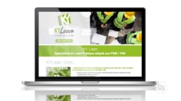 Site KYLean OnePage avec accès administrateur