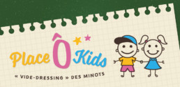 Logo Place Ô Kids Vide dressing des Minots