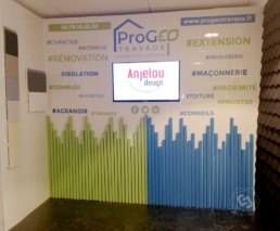 Stand commercial Progeo Travaux