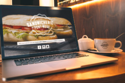 Site Sandwicherie OnePage avec accès administrateur