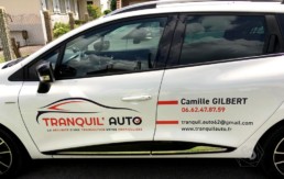 Flocage Clio Tranquil Auto