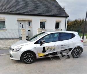 Côté marquage Clio Golden Gosse